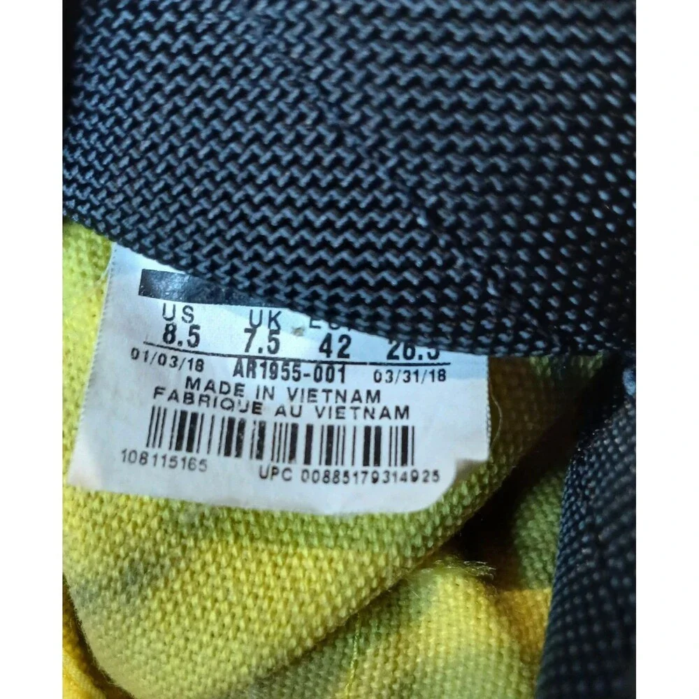 Nike SF Air Force 1 High Black Yellow Size 8.5 Men’s Limited Edition Sneakers - Picture 8 of 8